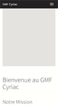 Mobile Screenshot of gmfcyriac.com